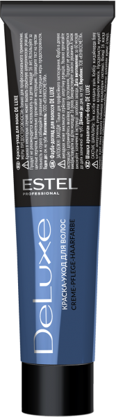 4/0 Краска-уход De Luxe, шатен (60 мл)