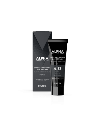 Краска-камуфляж для бороды ESTEL ALPHA PRO 4/0 (40 мл)