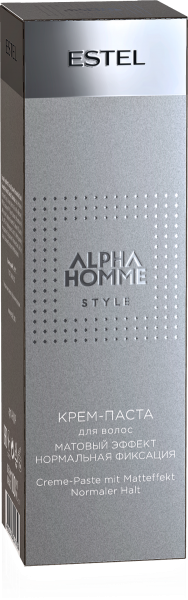 Крем-паста для волос с матовым эффектом ALPHA HOMME, 100 г