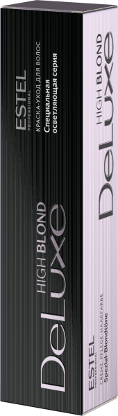 165 Краска-уход De Luxe, фиолетово-красный блондин ультра (High blond) (60мл)